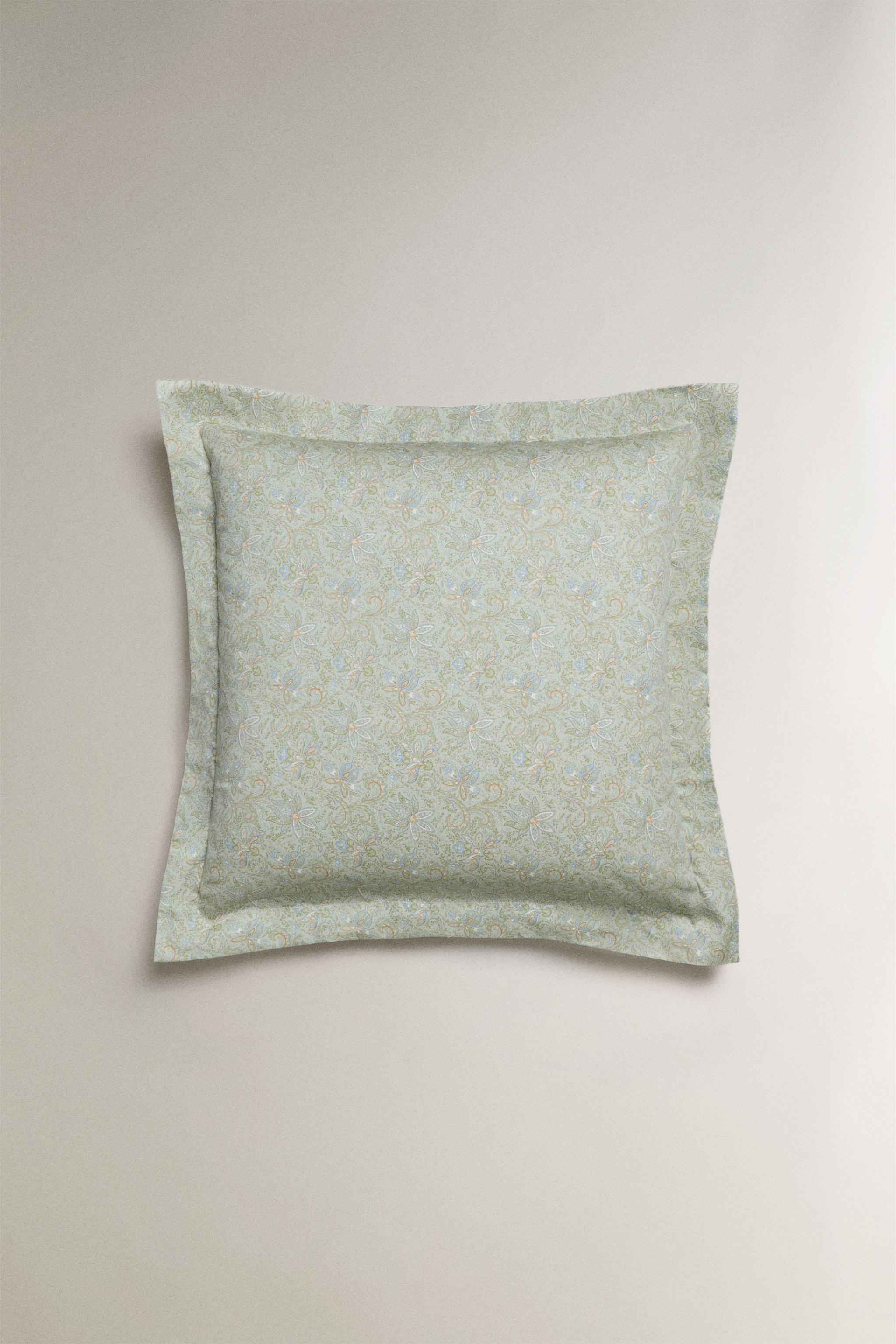 TAIE D’OREILLER SATIN CACHEMIRE